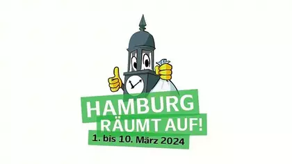 Logo von Hamburg räumt auf - 1. bis 10. März