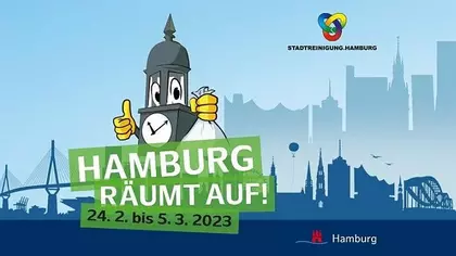 KeyVisual von "Hamburg räumt auf!"